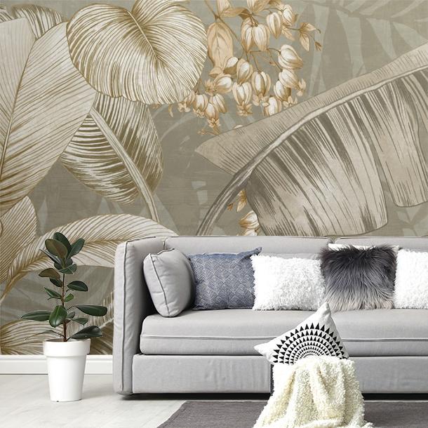 Обои для стен  Faboie Silk Painting I F-SN1002  3