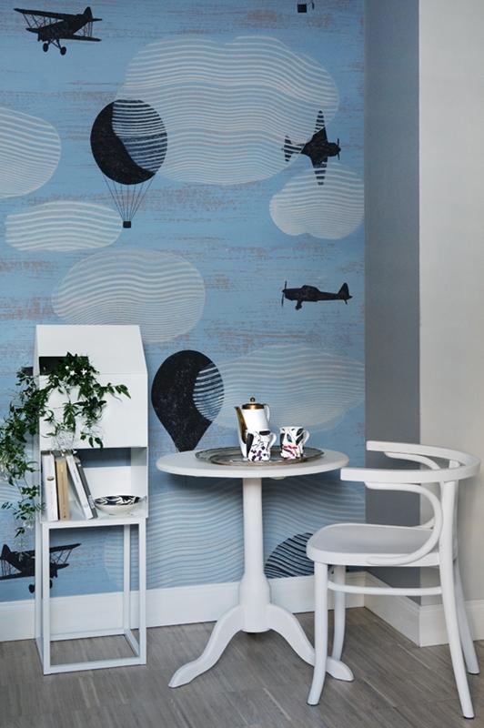 Обои для стен Wall&Deco 2014 Contemporary Wallpaper AVIONIC 