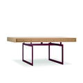 Стол    Office Desk_Red_frame_Oak_Packshot_Angle 