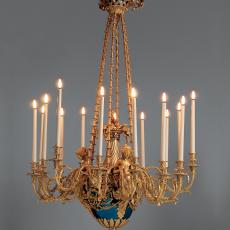 Reedition of XVIIth and XVIIIth centuries chandeliers