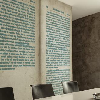Wall&Deco 2015 Contemporary Wallpaper Wordless