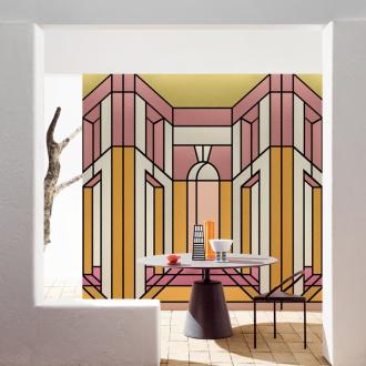 Wall&Deco 2020 Contemporary Wallpaper Crystal-Palace-C