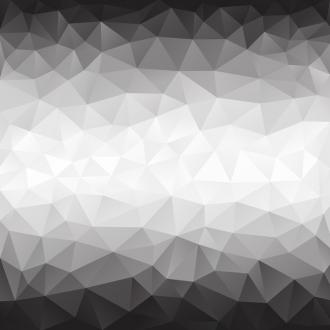 Photowall Узоры polygonal-grey-shades