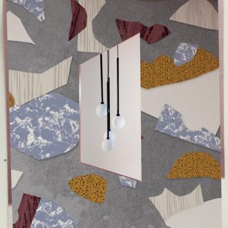 Wall&Deco 2020 Contemporary Wallpaper fall-to-pieces-C