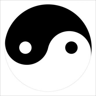 Photowall Религия и символы yin-yang