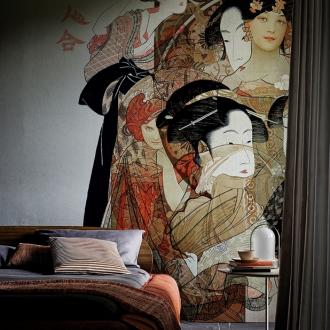 Wall&Deco 2016 Contemporary Wallpaper Nouveau-Geisha