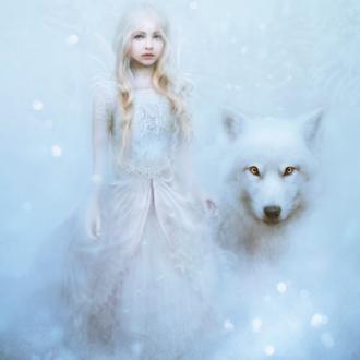 Photowall Фэнтези snow-princess