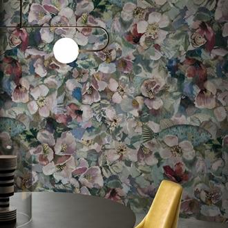 Wall&Deco 2018 Contemporary Wallpaper LA-VIE-EN-ROSE_1