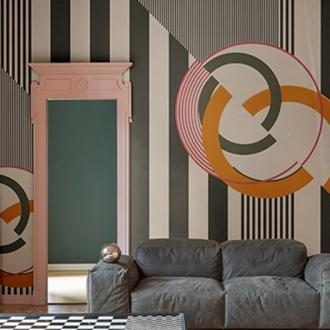 Wall&Deco 2017 Contemporary Wallpaper CHERRY-BOMB
