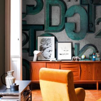 Wall&Deco 2015 Contemporary Wallpaper Bronzo