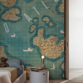 Wall&Deco 2015 Contemporary Wallpaper Fly away