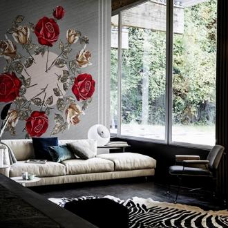 Wall&Deco 2016 Contemporary Wallpaper Canvas-bouquet
