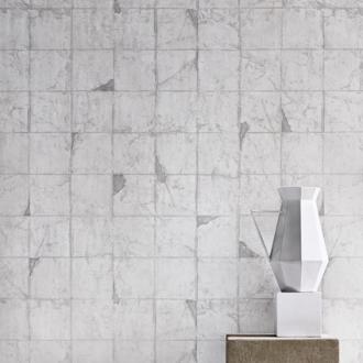 Wall&Deco Essential Wallpaper tile-grigio-dettaglio_1