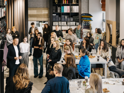 В шоуруме Decortier прошёл бизнес-завтрак