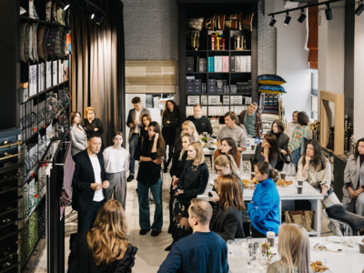 В шоуруме Decortier прошёл бизнес-завтрак