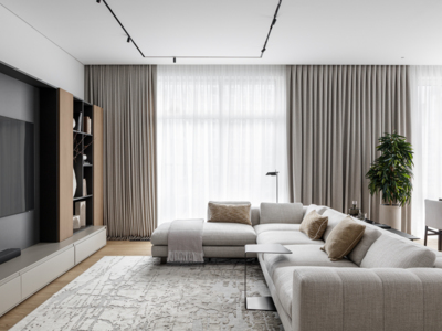 Проект Decortier: текстильная композиция, объединяющая интерьер квартиры