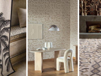 Материальность пустынного ландшафта в новой коллекции Deserts от Pierre Frey