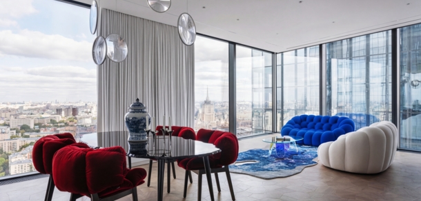 Эклектика с характером: квартира певицы Славы в проекте WOWDOM