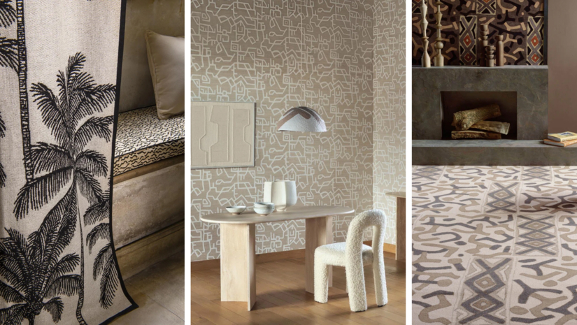 Материальность пустынного ландшафта в новой коллекции Deserts от Pierre Frey