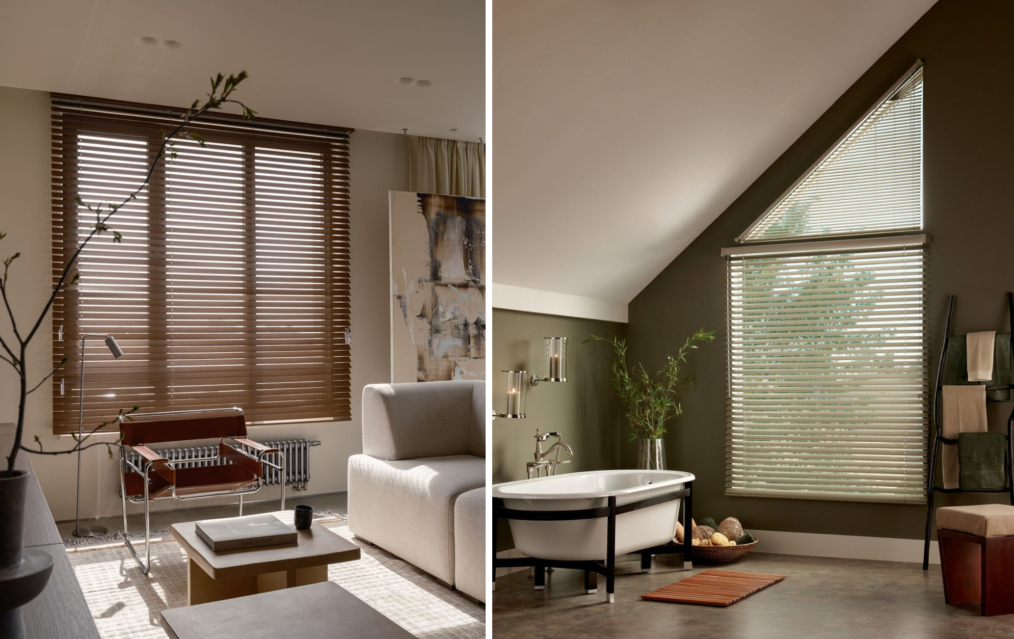 Деревянные или алюминиевые жалюзи — что выбрать?